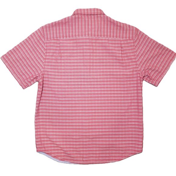 Tommy Bahama Coconut Point Island Zone Hawaiian‎ Aloha Shirt Mens Medium Pink - Picture 2 of 6